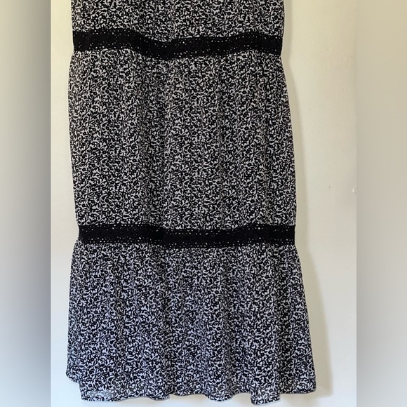 NWOT Michael Kors Strappy Tiered Maxi Dress - Picture 9 of 11